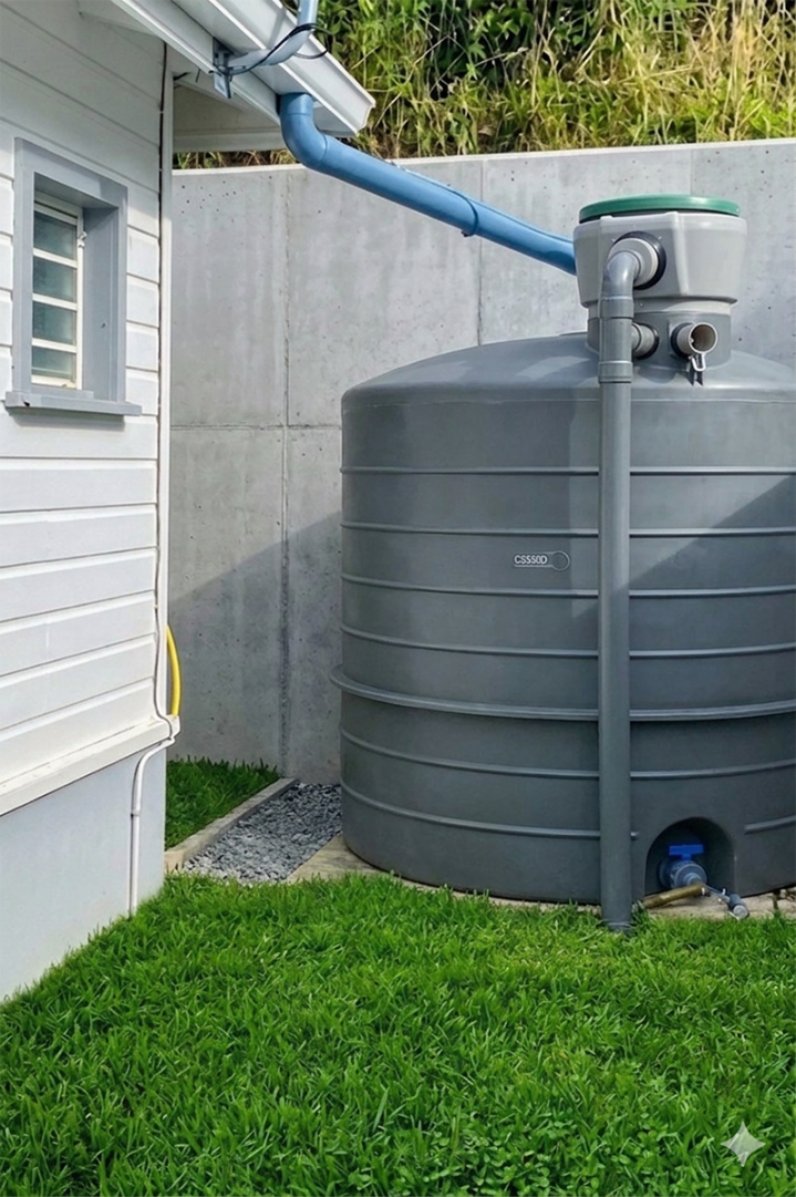Récupération durable pour l’arrosage et l’usage domestique extérieur